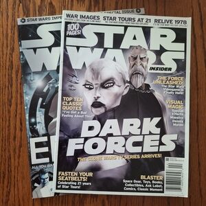 Star Wars Insider Magazines Oct/Nov 2007 And Oct/Nov 2008